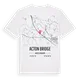 Acton Bridge karta t-shirt