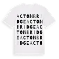 Acton Bridge ordlek t-shirt