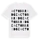 Acton Bridge ordlek t-shirt