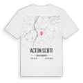 Acton Scott karta t-shirt