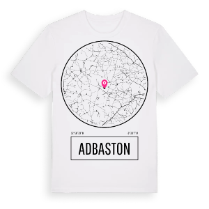 Adbaston t-shirt – ekologisk bomull t-shirt från Pinshirt