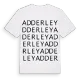 Adderley ordlek t-shirt