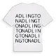 Adlington ordlek t-shirt