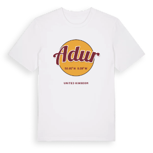 Adur cirkel t-shirt – ekologisk bomull t-shirt från Pinshirt