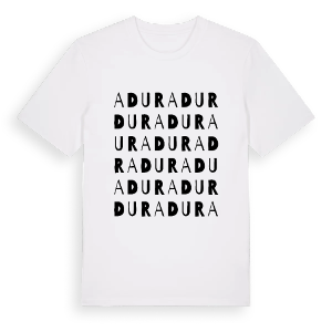 Adur ordlek t-shirt – ekologisk bomull t-shirt från Pinshirt