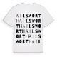 Ailsworth ordlek t-shirt