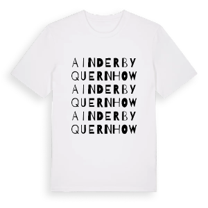 Ainderby Quernhow ordlek t-shirt – ekologisk bomull t-shirt från Pinshirt