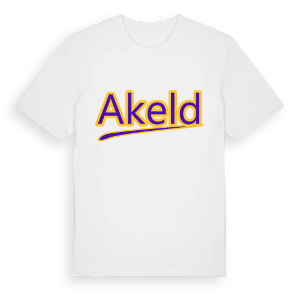 Akeld baseball t-shirt – ekologisk bomull t-shirt från Pinshirt