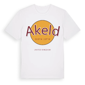Akeld cirkel t-shirt – ekologisk bomull t-shirt från Pinshirt