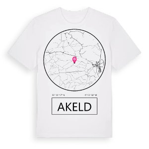 Akeld t-shirt – ekologisk bomull t-shirt från Pinshirt