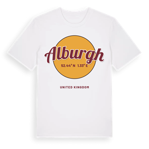 Alburgh cirkel t-shirt – ekologisk bomull t-shirt från Pinshirt