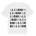 Alburgh ordlek t-shirt