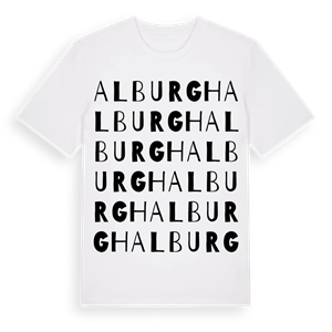 Alburgh ordlek t-shirt – ekologisk bomull t-shirt från Pinshirt