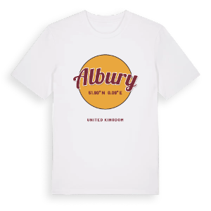 Albury cirkel t-shirt – ekologisk bomull t-shirt från Pinshirt