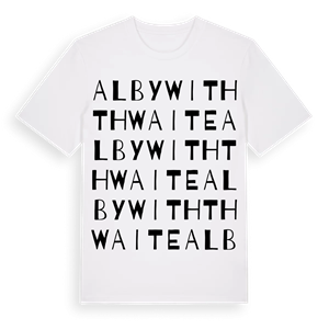 Alby with Thwaite ordlek t-shirt – ekologisk bomull t-shirt från Pinshirt
