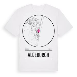 Aldeburgh t-shirt – ekologisk bomull t-shirt från Pinshirt