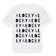 Aldeby ordlek t-shirt
