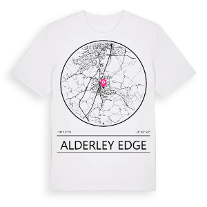 Alderley Edge t-shirt – ekologisk bomull t-shirt från Pinshirt