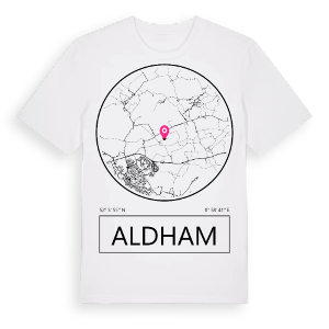 Aldham t-shirt – ekologisk bomull t-shirt från Pinshirt