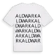 Aldwark ordlek t-shirt