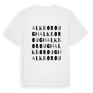 Alkborough ordlek t-shirt – ekologisk bomull t-shirt från Pinshirt