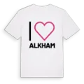 Jag älskar Alkham t-shirt stort tryck