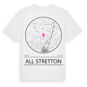 All Stretton t-shirt – ekologisk bomull t-shirt från Pinshirt
