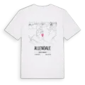 Allendale karta t-shirt