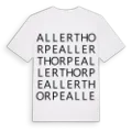 Allerthorpe ordlek t-shirt