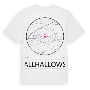 Allhallows t-shirt – ekologisk bomull t-shirt från Pinshirt