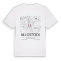 Allostock karta t-shirt