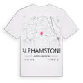 Alphamstone karta t-shirt