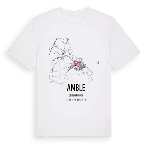 Amble karta t-shirt – ekologisk bomull t-shirt från Pinshirt