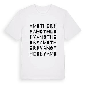 Amotherby ordlek t-shirt – ekologisk bomull t-shirt från Pinshirt