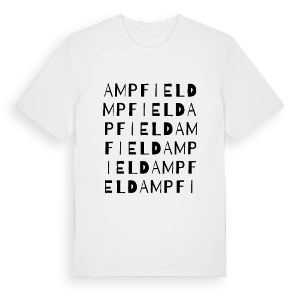 Ampfield ordlek t-shirt – ekologisk bomull t-shirt från Pinshirt