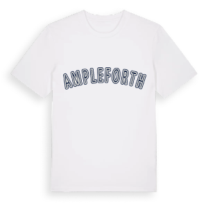 Ampleforth college t-shirt – ekologisk bomull t-shirt från Pinshirt
