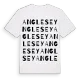 Anglesey ordlek t-shirt