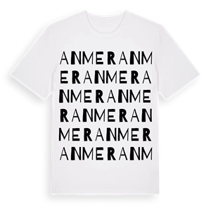 Anmer ordlek t-shirt – ekologisk bomull t-shirt från Pinshirt