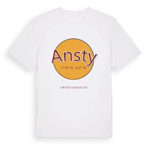 Ansty cirkel t-shirt – ekologisk bomull t-shirt från Pinshirt