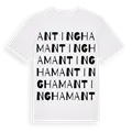 Antingham ordlek t-shirt