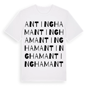 Antingham ordlek t-shirt – ekologisk bomull t-shirt från Pinshirt