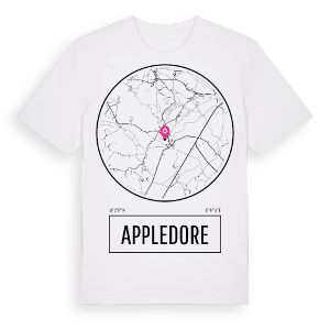 Appledore t-shirt – ekologisk bomull t-shirt från Pinshirt