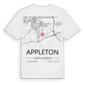 Appleton karta t-shirt