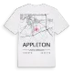 Appleton karta t-shirt