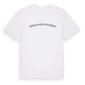 Appleton-le-Street with Easthorpe college t-shirt – ekologisk bomull t-shirt från Pinshirt