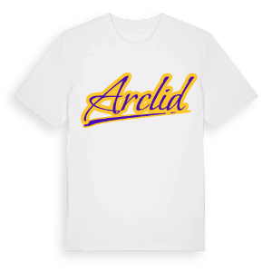 Arclid baseball t-shirt – ekologisk bomull t-shirt från Pinshirt