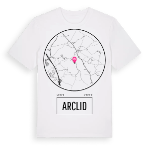 Arclid t-shirt – ekologisk bomull t-shirt från Pinshirt