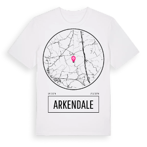 Arkendale t-shirt – ekologisk bomull t-shirt från Pinshirt