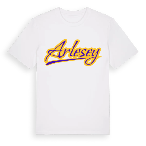 Arlesey baseball t-shirt – ekologisk bomull t-shirt från Pinshirt