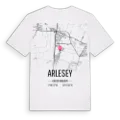 Arlesey karta t-shirt